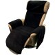 Armchair cover Relax armchair anthracite/black with...