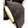 Sesselschoner anthrazit/schwarz mit Taschen für Relaxsessel 100% Wolle Kaschmiranteil