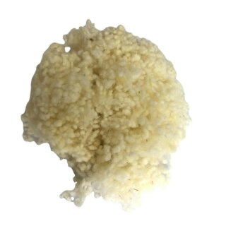 Füllung für Kissen Wollfüllung für Kopfkissen Füllmaterial aus 100% Wolle Merinowolle 650 Gramm